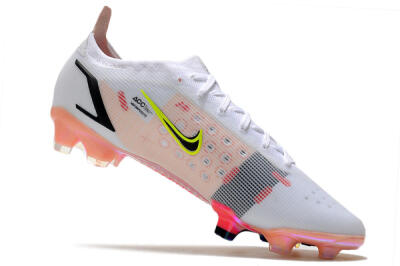 Men's Nike Mercurial Vapor 14 Elite FG Football Boots - White/Pink/Black/Gold