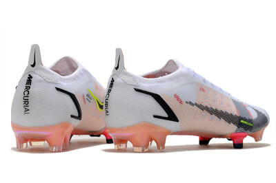 Men's Nike Mercurial Vapor 14 Elite FG Football Boots - White/Pink/Black/Gold