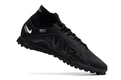Men's Nike Air Zoom Mercurial Superfly 9 Elite TF Football Shoes - Black/White/Yellow