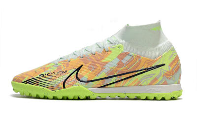 Men's Nike Air Zoom Mercurial Superfly 9 Elite TF Football Shoes - Yellow/Brown/Black