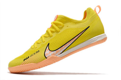 Men's Nike Air Zoom Mercurial Vapor 15 Pro IC Football Shoes - Yellow/Pink/Black