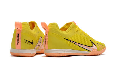 Men's Nike Air Zoom Mercurial Vapor 15 Pro IC Football Shoes - Yellow/Pink/Black