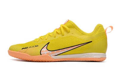 Men's Nike Air Zoom Mercurial Vapor 15 Pro IC Football Shoes - Yellow/Pink/Black