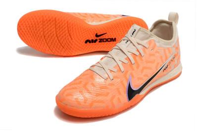 Men's Nike Air Zoom Mercurial Vapor 15 Pro IC Football Shoes - Orange/Purple/Black