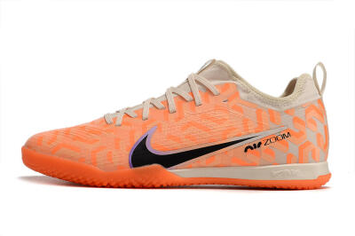 Men's Nike Air Zoom Mercurial Vapor 15 Pro IC Football Shoes - Orange/Purple/Black