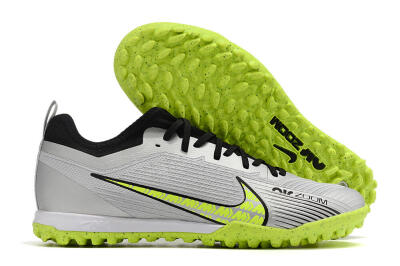 Men's Nike Air Zoom Mercurial Vapor 15 Pro TF Football Shoes - Silver/Yellow/Black