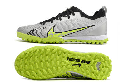 Men's Nike Air Zoom Mercurial Vapor 15 Pro TF Football Shoes - Silver/Yellow/Black