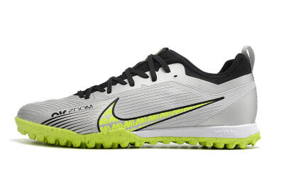 Men's Nike Air Zoom Mercurial Vapor 15 Pro TF Football Shoes - Silver/Yellow/Black