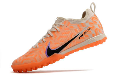 Men's Nike Air Zoom Mercurial Vapor 15 Pro TF Football Shoes - Orange/Purple/Black