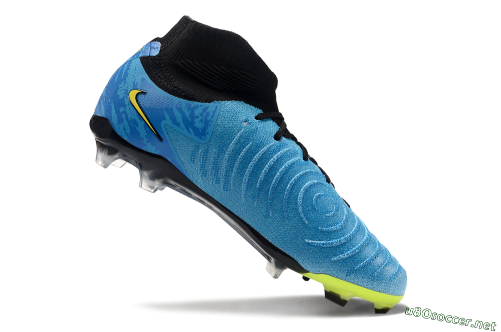 Men's Nike Phantom Luna Elite FG Football Boots - Blue/Yellow/Black 4