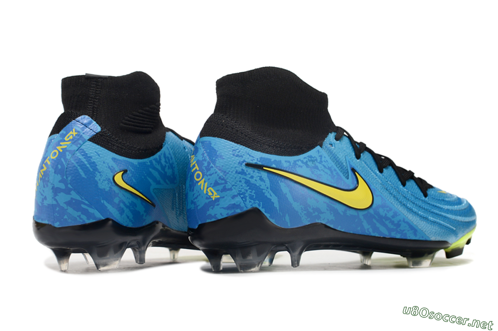 Men's Nike Phantom Luna Elite FG Football Boots - Blue/Yellow/Black 6