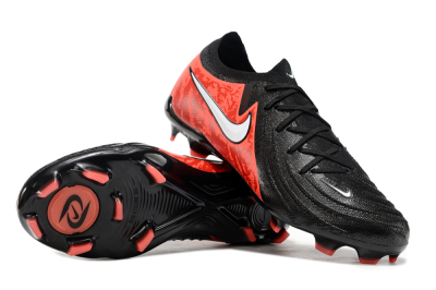 Men's Nike Phantom Luna Elite FG Football Boots - Black/Red/White