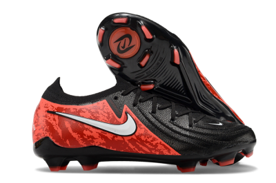 Men's Nike Phantom Luna Elite FG Football Boots - Black/Red/White