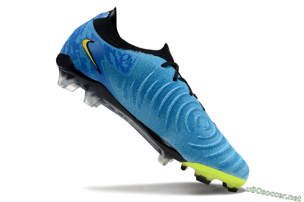 Men's Nike Phantom Luna Elite FG Football Boots - Blue/Yellow/Black 4