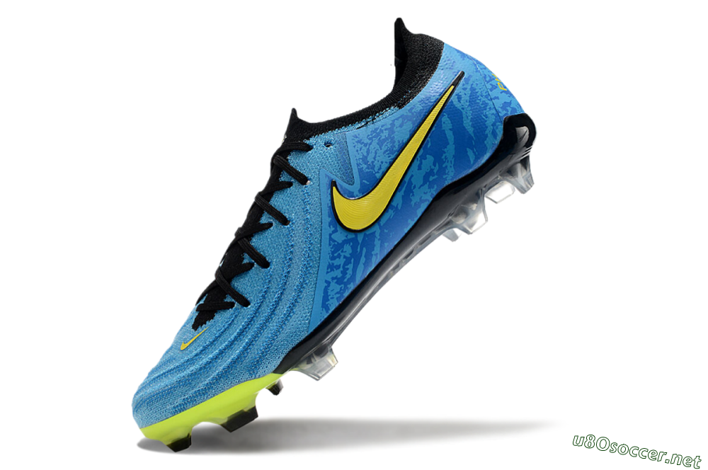 Men's Nike Phantom Luna Elite FG Football Boots - Blue/Yellow/Black 5