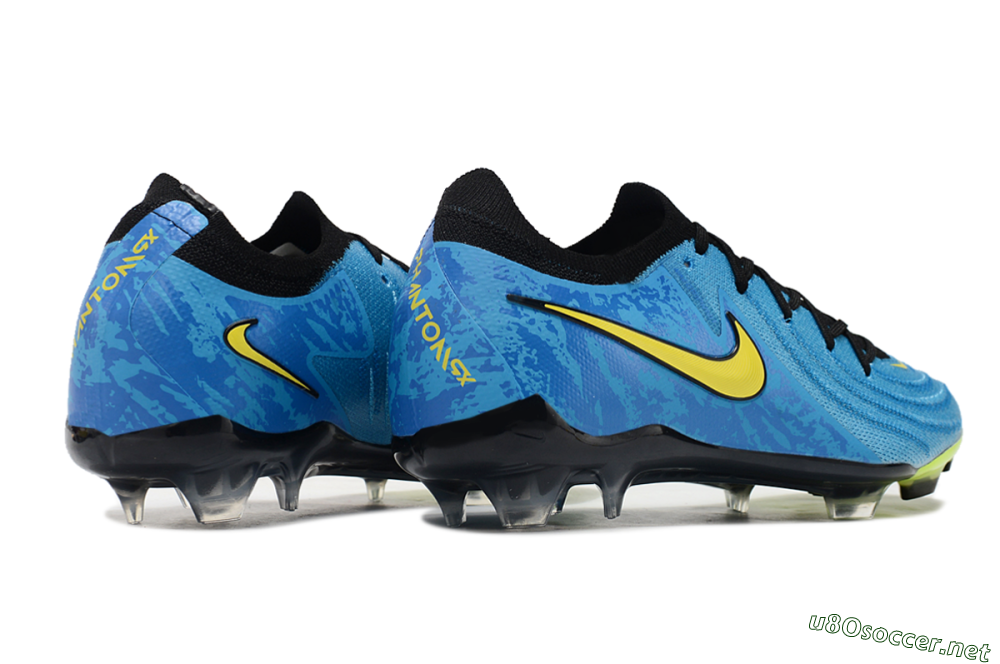 Men's Nike Phantom Luna Elite FG Football Boots - Blue/Yellow/Black 6