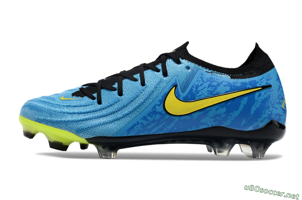 Men's Nike Phantom Luna Elite FG Football Boots - Blue/Yellow/Black 0