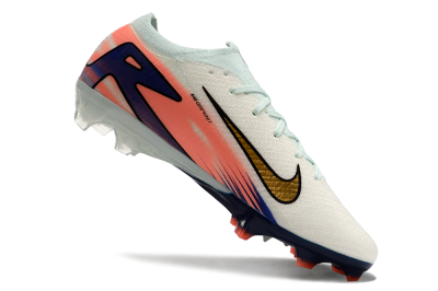Unisex Nike Air Zoom Mercurial Vapor 16 Elite FG Football Boots - Pink/Gold/Blue