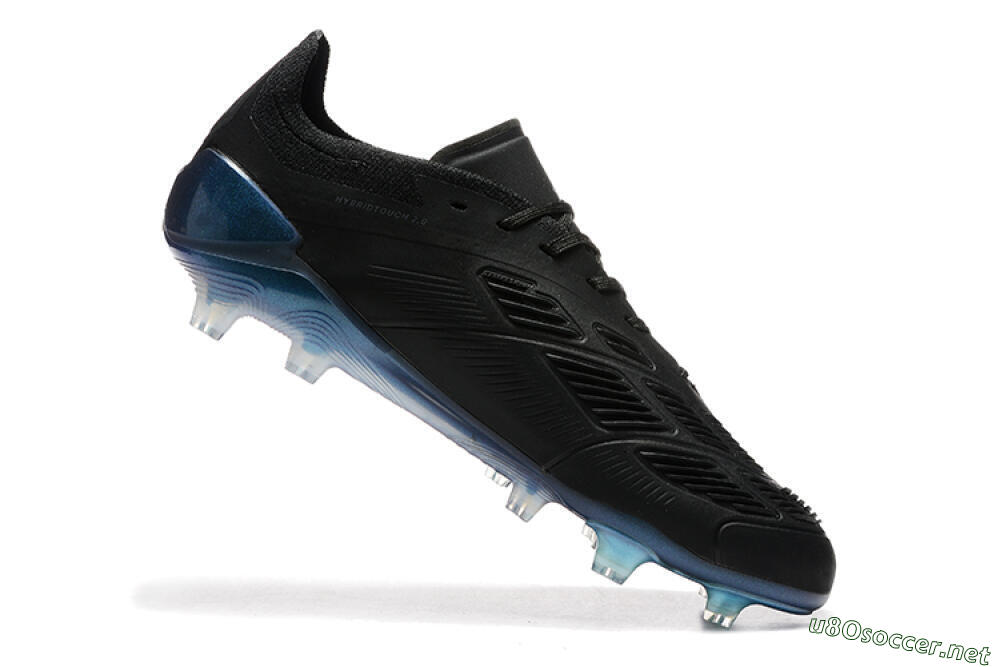 Men's Adidas Predator Elite 24 FG Football Boots - Black/Silver/Blue 4