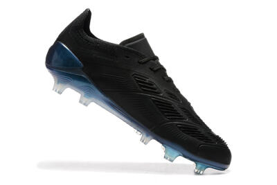 Men's Adidas Predator Elite 24 FG Football Boots - Black/Silver/Blue