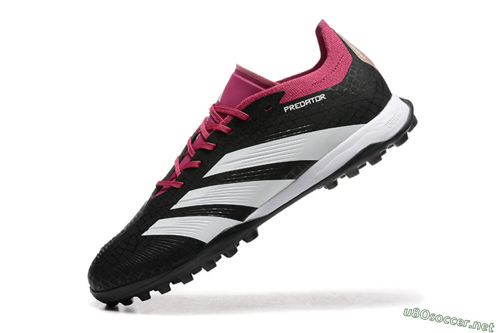 Men's Adidas Predator Elite 24 TF Football Shoes - Black/White/Red 5