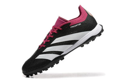 Men's Adidas Predator Elite 24 TF Football Shoes - Black/White/Red