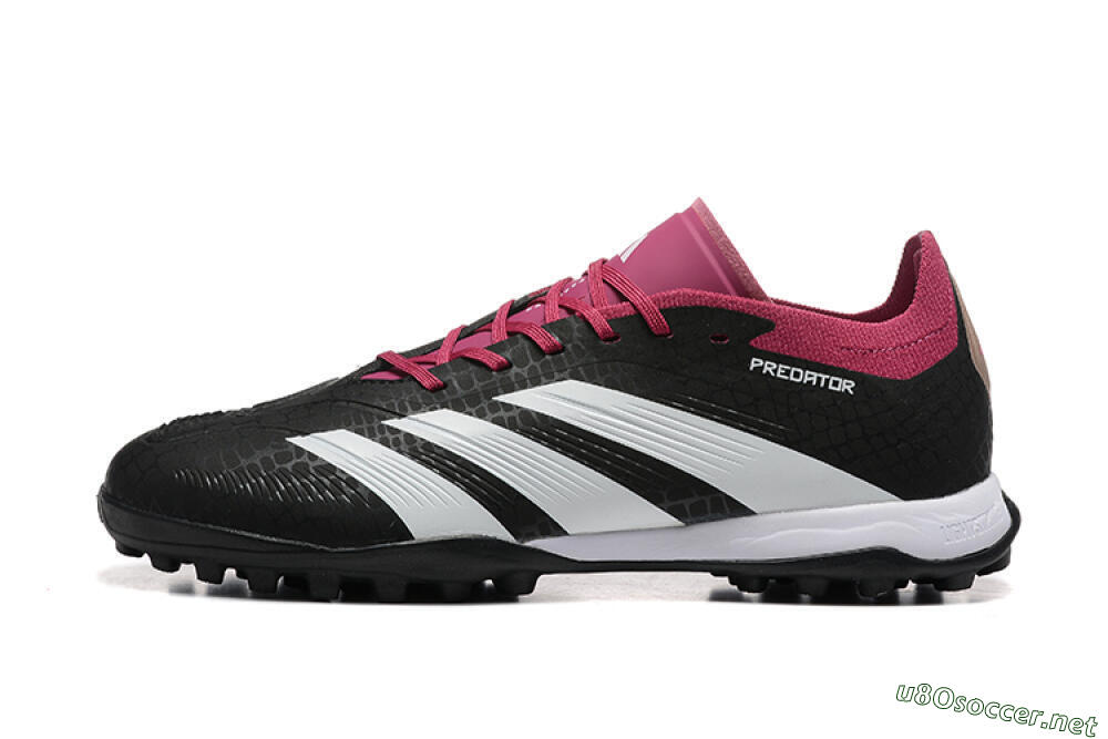Men's Adidas Predator Elite 24 TF Football Shoes - Black/White/Red 0