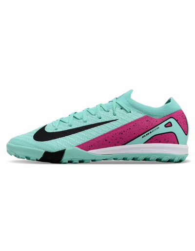 Men's Nike Air Zoom Mercurial Vapor 16 Elite TF Football Shoes - Jade/Red/Black