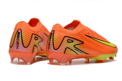 Unisex Nike Air Zoom Mercurial Vapor 16 Elite FG Football Boots - Orange/Yellow/Black