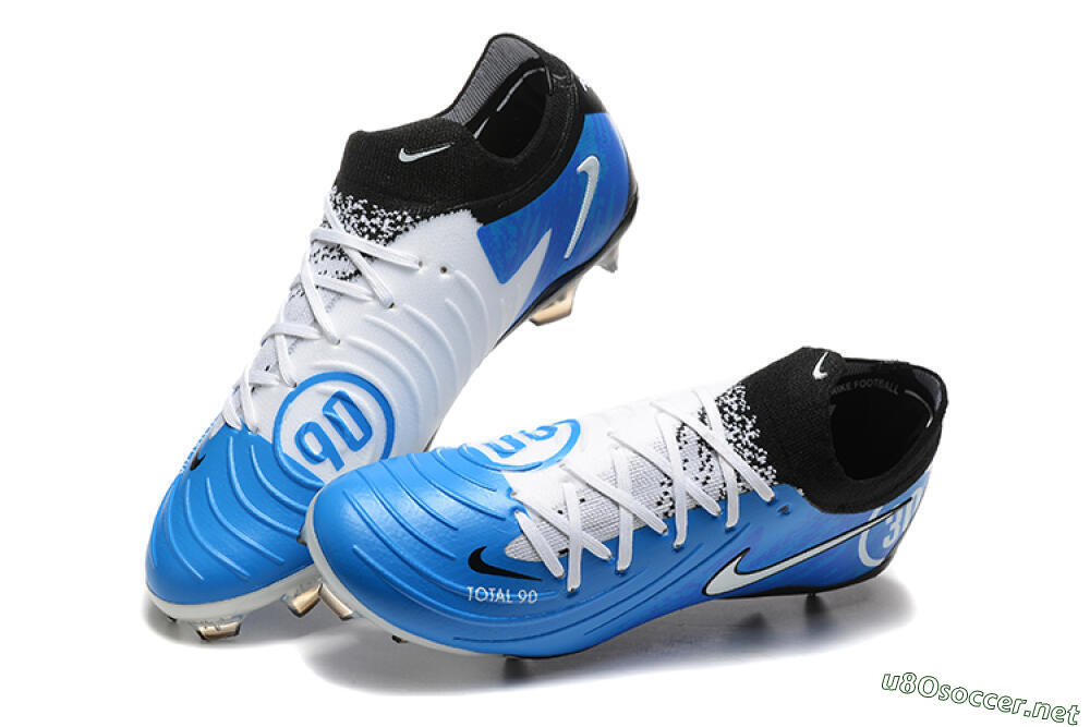 Men's Nike Phantom Luna Elite Total 90 FG Football Boots - Blue/Silver/Black 3