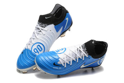 Men's Nike Phantom Luna Elite Total 90 FG Football Boots - Blue/Silver/Black