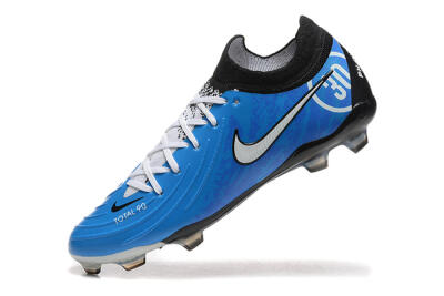 Men's Nike Phantom Luna Elite Total 90 FG Football Boots - Blue/Silver/Black