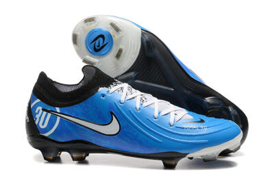 Men's Nike Phantom Luna Elite Total 90 FG Football Boots - Blue/Silver/Black