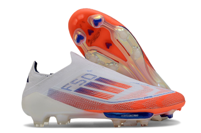 Unisex Adidas F50+ Lightstrike Pro Laceless FG Football Boots - Red/White/Blue