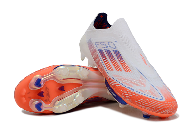 Unisex Adidas F50+ Lightstrike Pro Laceless FG Football Boots - Red/White/Blue