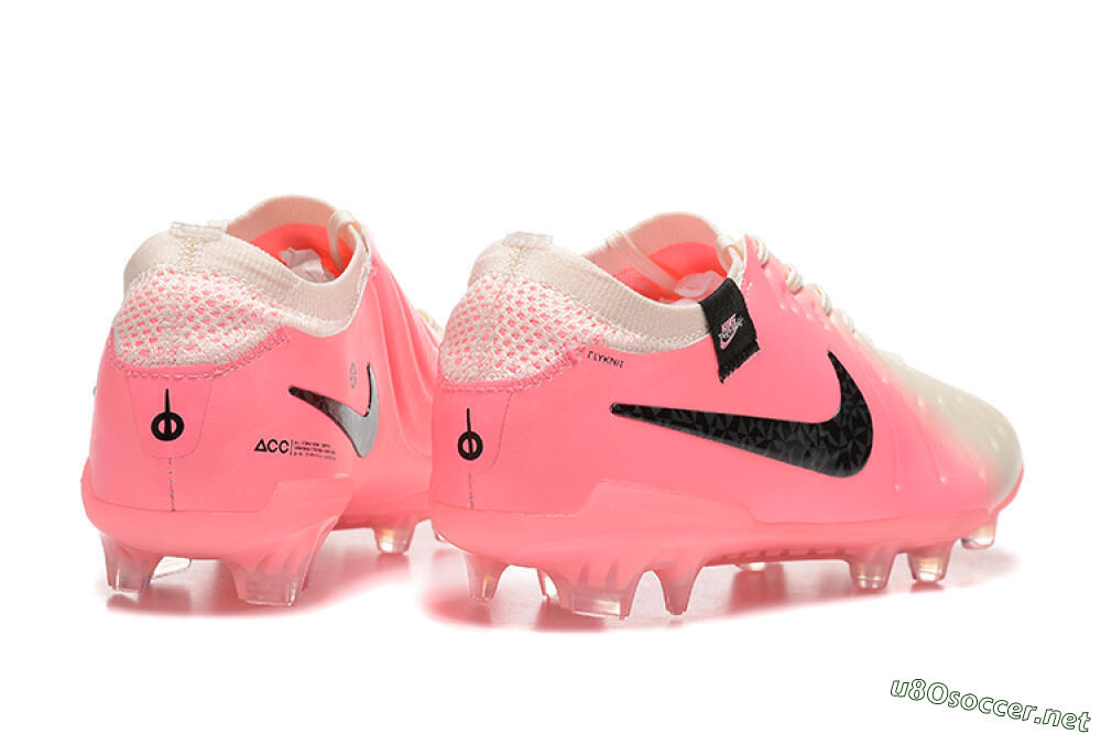 Men's Nike Tiempo Legend 10 Elite FG Football Boots - White/Pink/Black 9