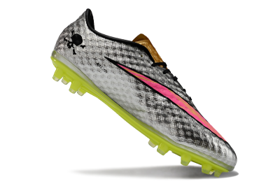 Men's Neymar x Nike Hypervenom Phantom Liquid Diamond FG Football Boots - Silver/Yellow/Pink/Gold