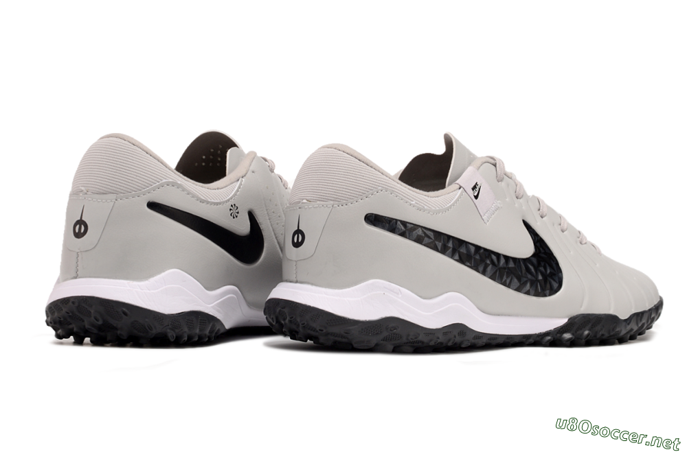 Men's Nike Tiempo Legend 10 Pro TF Football Shoes - Beige/Black/White 6