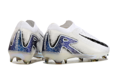 Men's Nike Air Zoom Mercurial Vapor 16 Elite FG Football Boots - White/Black/Blue/Gold