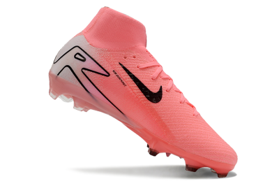 Men's Nike Air Zoom Mercurial Superfly 10 FG Football Boots - Pink/White/Black