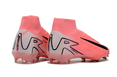 Men's Nike Air Zoom Mercurial Superfly 10 FG Football Boots - Pink/White/Black