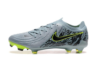 Men's Nike Phantom Luna Elite FG Football Boots - Grey/Yellow/Black
