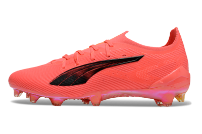 Men's Puma Ultra Ultimate FG Football Boots - Pink/Black/Gold