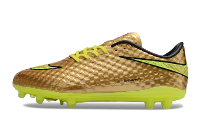 Men's Nike Hypervenom Phantom FG Football Boots - Gold/Yellow/Black