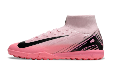 Men's Nike Air Zoom Mercurial Superfly 10 Elite TF Football Shoes - Pink/Black