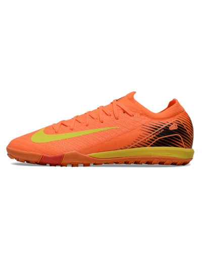 Men's Nike Air Zoom Mercurial Vapor 16 Elite TF Football Shoes - Orange/Yellow/Black