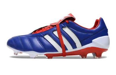 Men's Adidas Predator Mutator Mania Tormentor Tongue FG Football Boots - Blue/White/Red