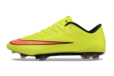 Men's Nike Mercurial Vapor 10 FG Football Boots - Yellow/Black/Red