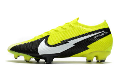 Men's Nike Mercurial Vapor 13 Elite FG Football Boots - Yellow/White/Black