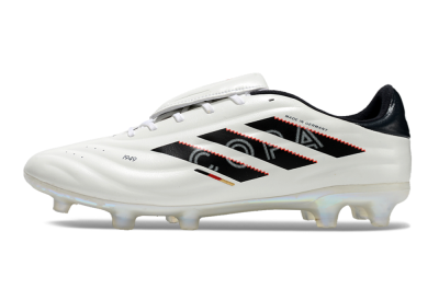 Men's Adidas Copa Pure 2 Elite FG Football Boots - White/Black/Red